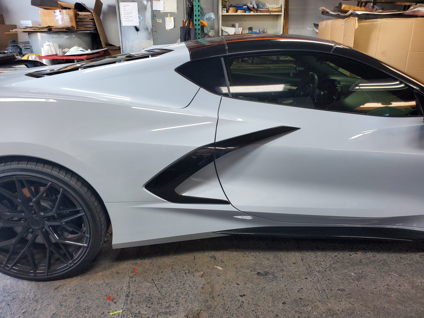 Corvette C8 Stingray Side Inlet Trim